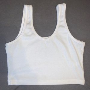 Cropped muscle shirt